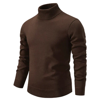 Lucciano - Pull Col Roulé Homme Style Moderne