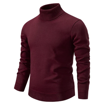 Steffen | Pull roulé de luxe Élégance