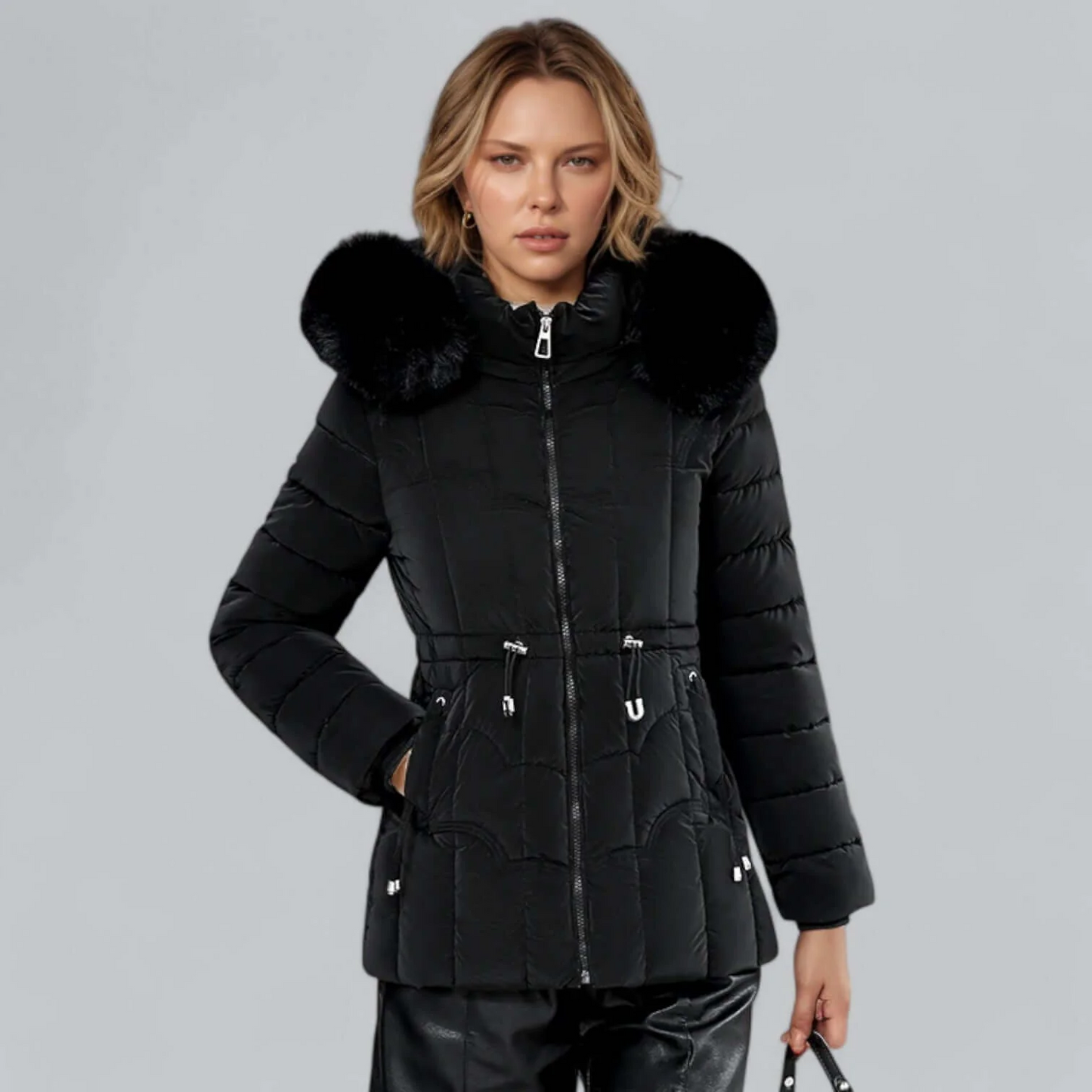 Parka Manteau Femme Chaud Isolé Capuche