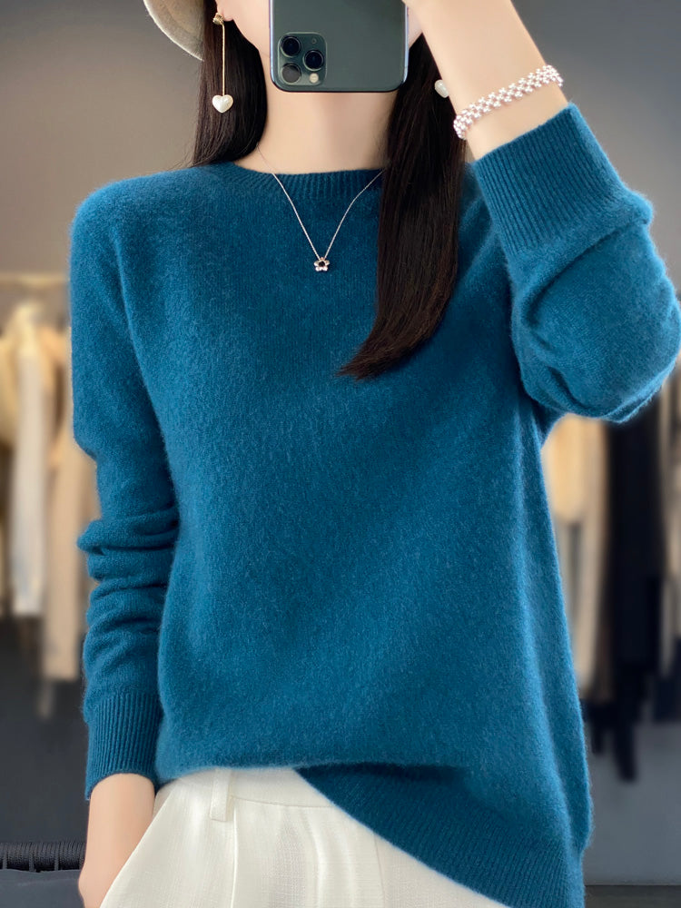 Pull-over confortable pour les jours frais → Pull frais femme confortable