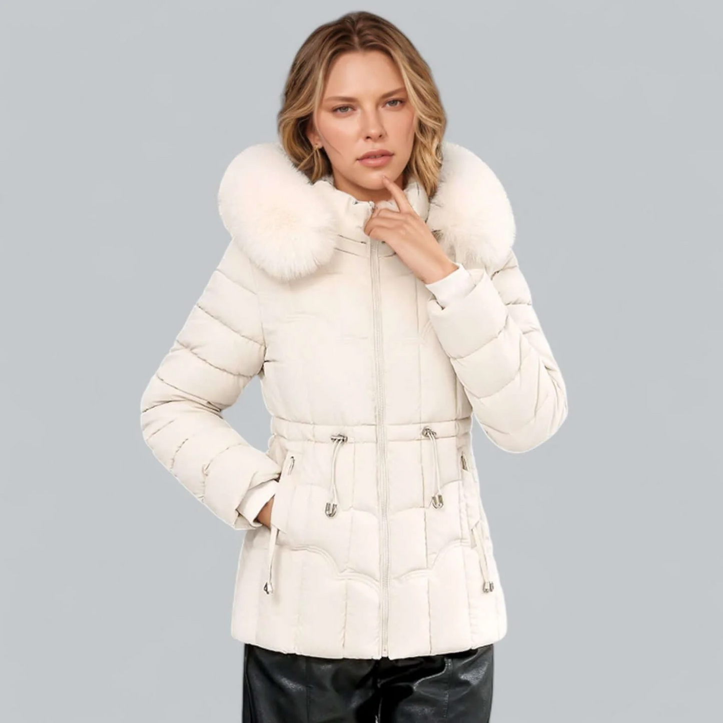 Parka Manteau Femme Chaud Isolé Capuche