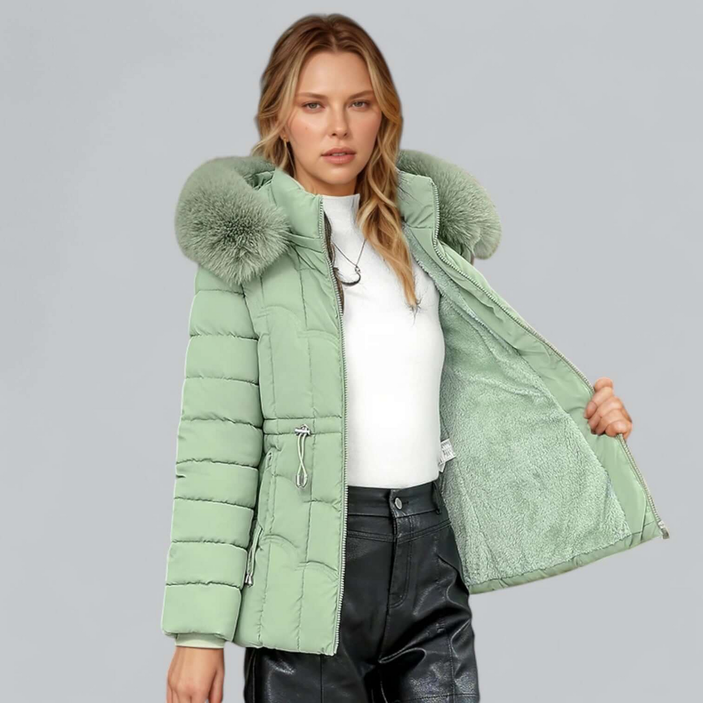 Parka Manteau Femme Chaud Isolé Capuche