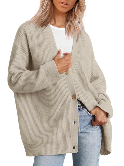 Gilet en cachemire pour femme, col en V, élégant