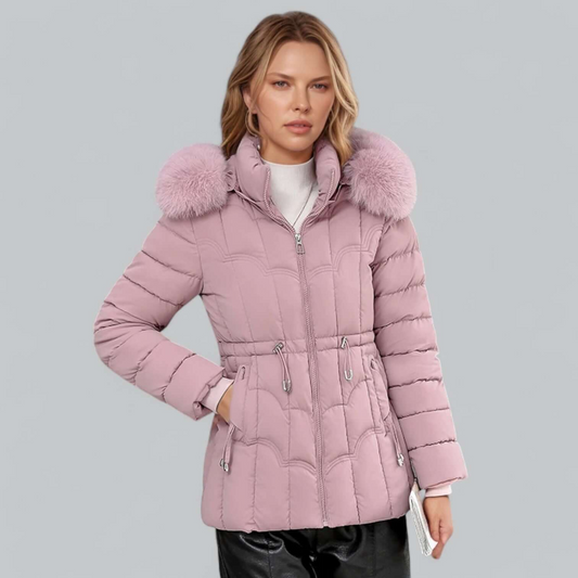 Frauen Parka Mantel Warm Isoliert Kapuze - IdealeKleiden