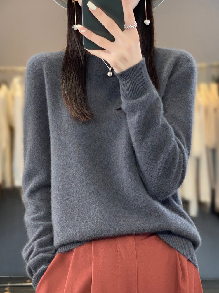Pull-over confortable pour les jours frais → Pull frais femme confortable