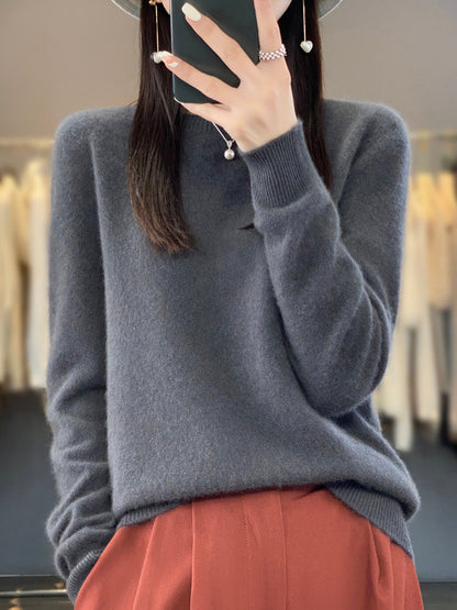 Pull-over confortable pour les jours frais → Pull frais femme confortable