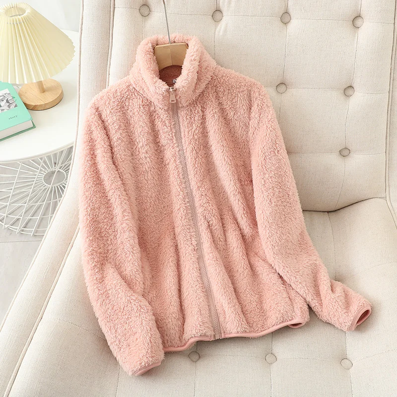 Polaire corail pour femmesCoupe ample