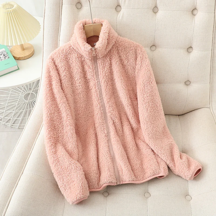 Polaire corail pour femmesCoupe ample