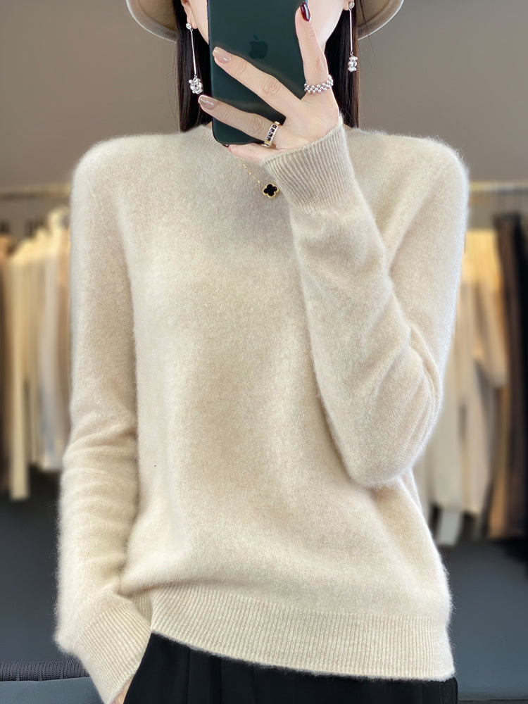 Pull-over confortable pour les jours frais → Pull frais femme confortable