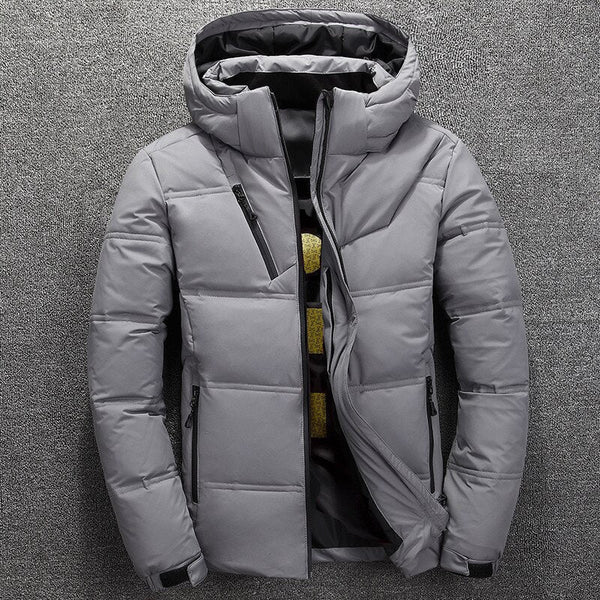 Parka d'hiver isolé Capuche amovible