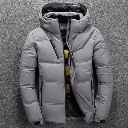 Parka d'hiver isolé Capuche amovible
