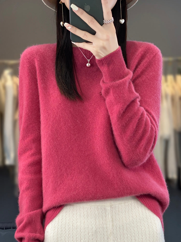 Pull-over confortable pour les jours frais → Pull frais femme confortable