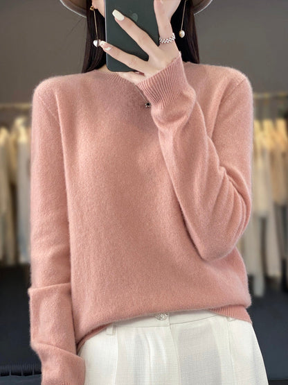 Pull-over confortable pour les jours frais → Pull frais femme confortable