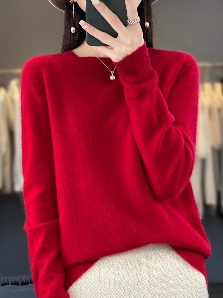 Pull-over confortable pour les jours frais → Pull frais femme confortable