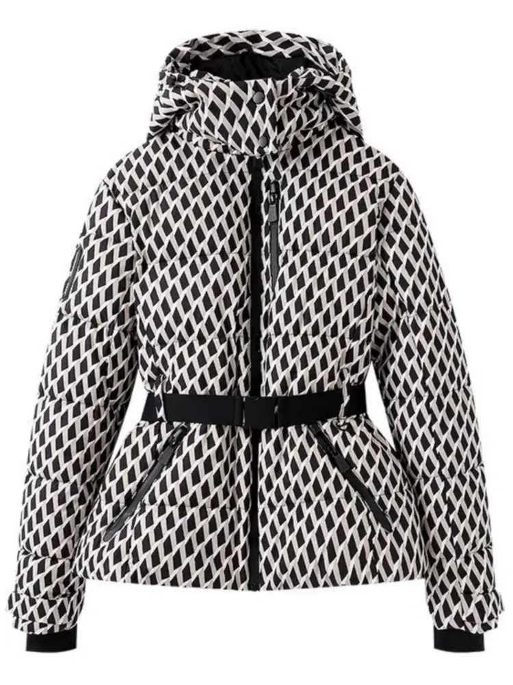 Veste de ski imperméable doudoune chaude femme