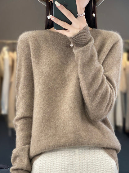 Pull-over confortable pour les jours frais → Pull frais femme confortable