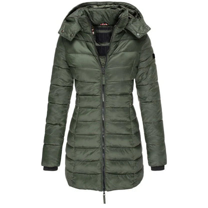 Doudoune Zara à capuche hiver
