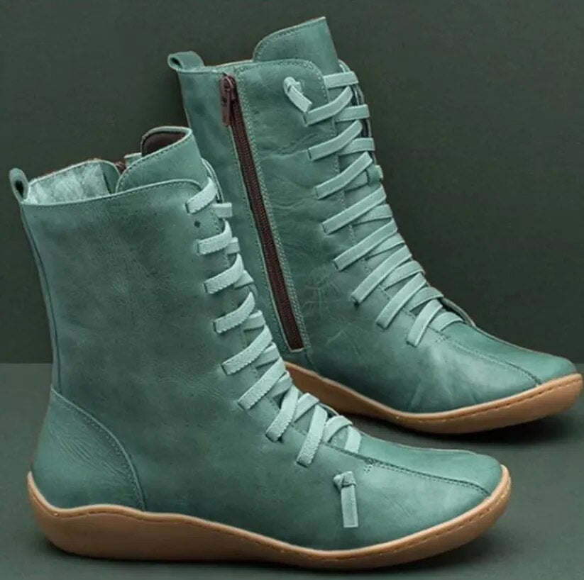 Bottes d'hiver chaudes et isolées pour femmes