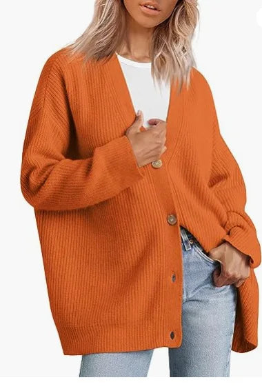 Gilet en cachemire pour femme, col en V, élégant