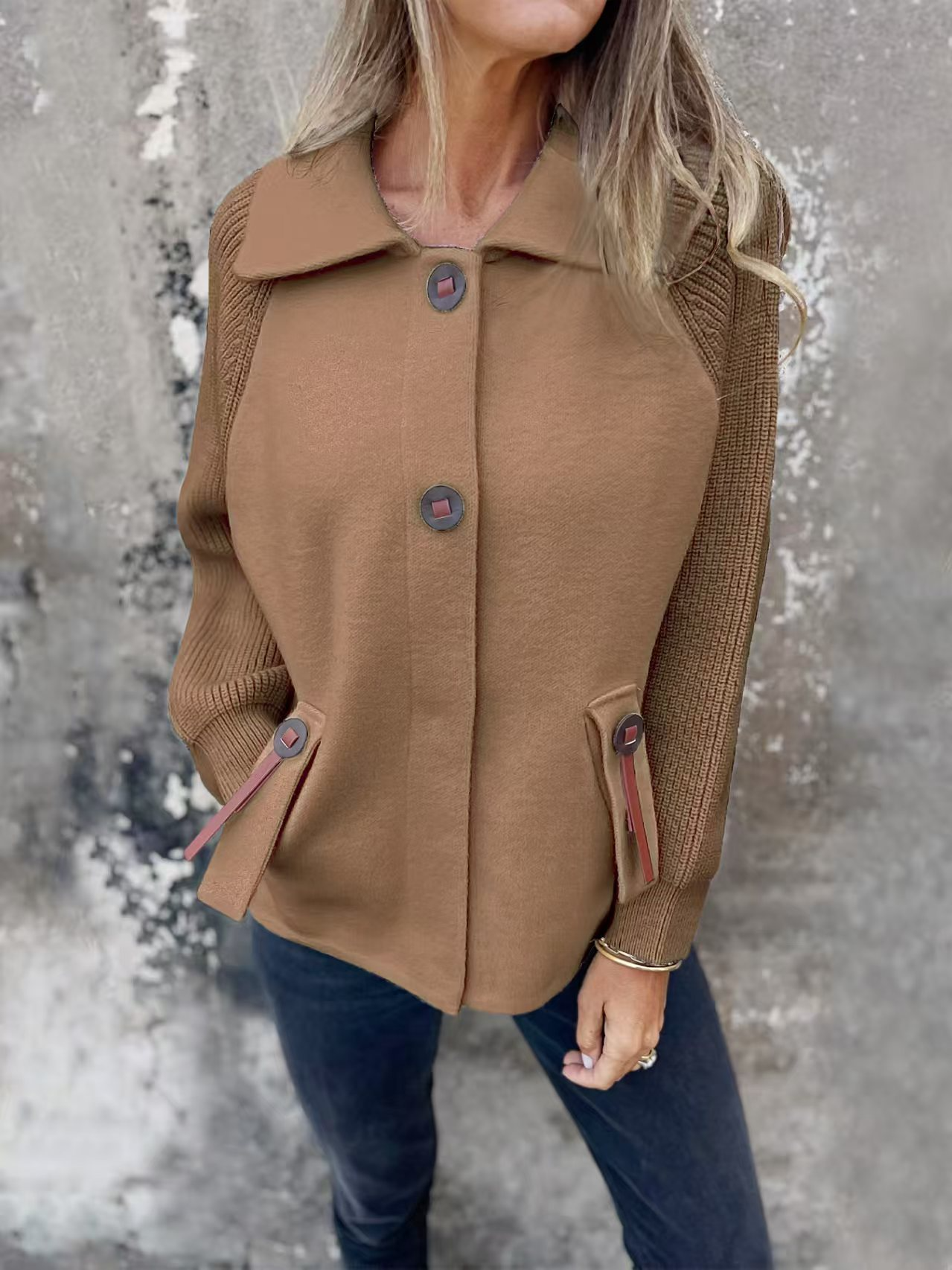 Manteau d'hiver classique Coupe décontractée