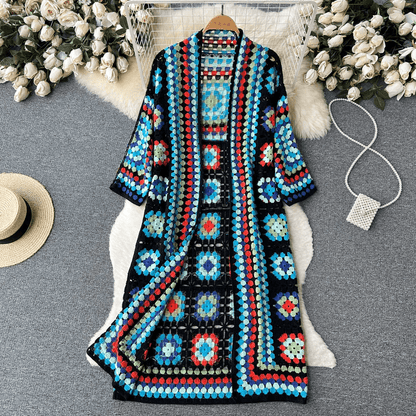 Cardigan long pour femme style tendance printemps