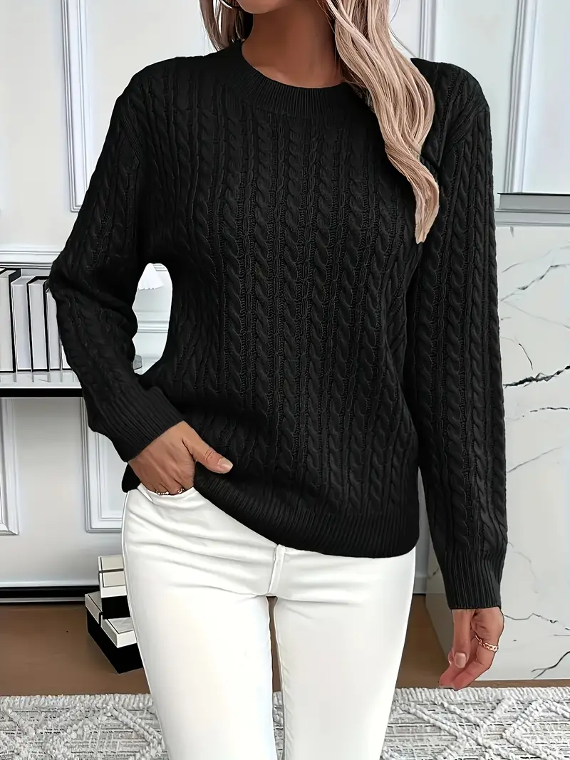 Sweat-shirt doux aspect laine