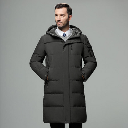 Robe d'hiver chaude | Doudoune Longue Femme Ajustable