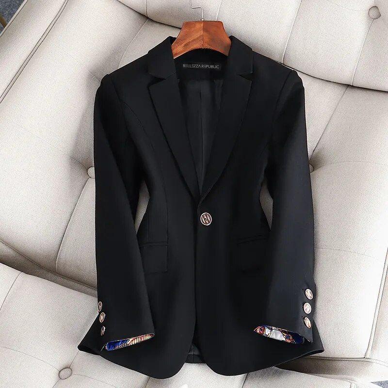 Blazer unique sur mesure Un bouton