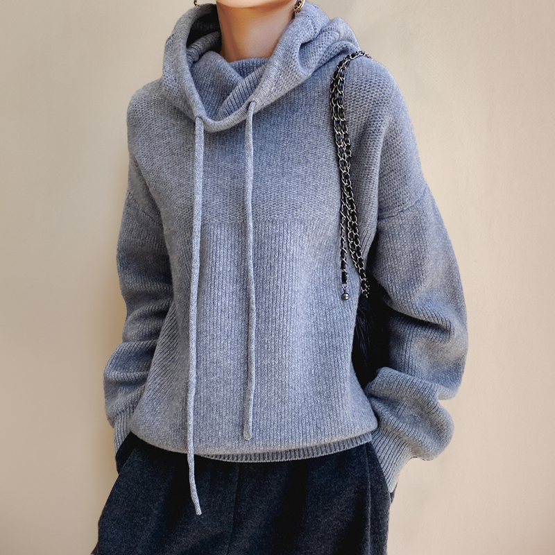 Cardigan à capuche élégant pour femme