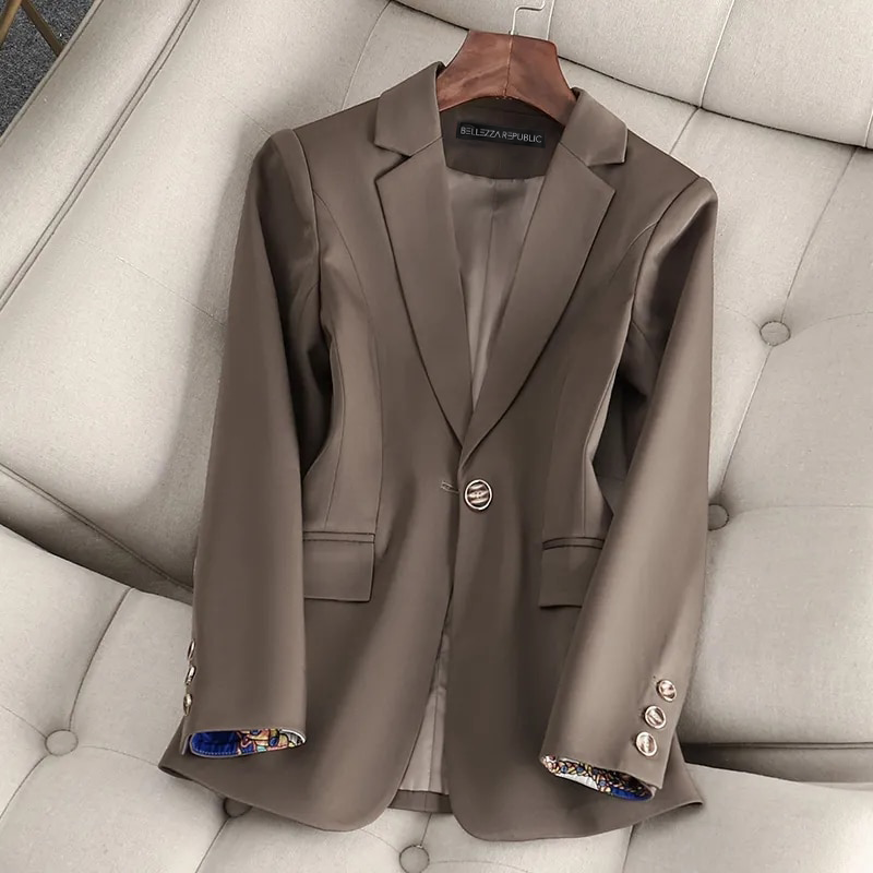 Blazer unique sur mesure Un bouton