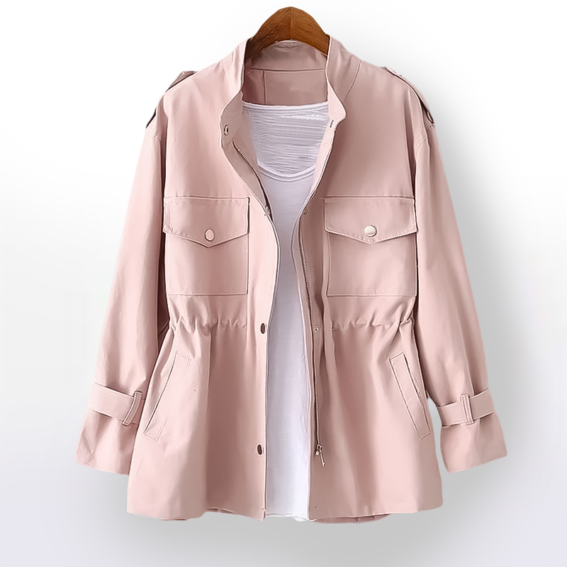 Trench-coat femme moderne d'automne