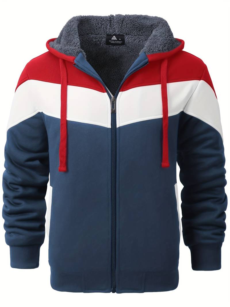 Veste Homme Manches Longues 3 Couleurs Tendance