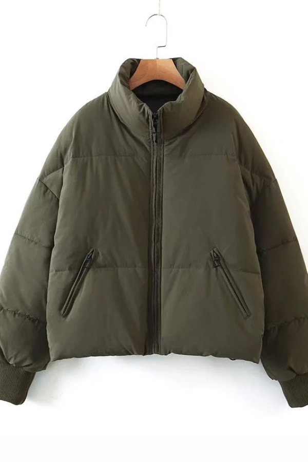 Herren Winterjacke Dick Warm Reißverschluss - IdealeKleiden