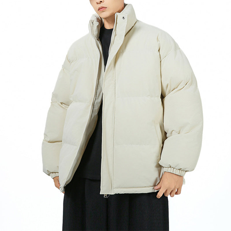 Doudoune oversize col montant chaude