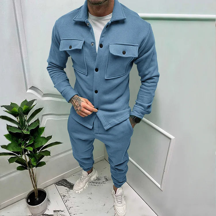 Ensemble costume 2 pièces homme moderne
