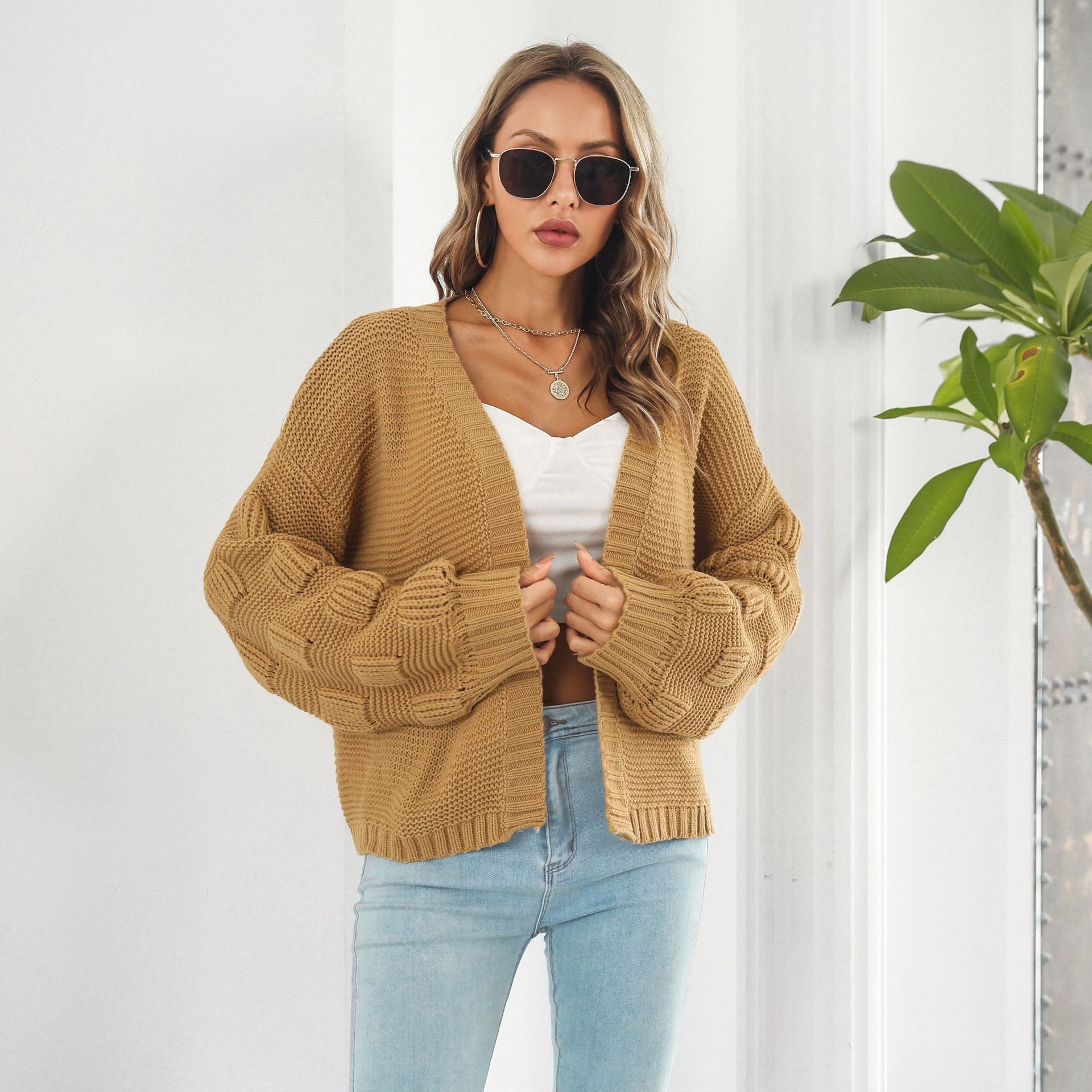 Strickjacke Damen Schick & Gemütlich - IdealeKleiden