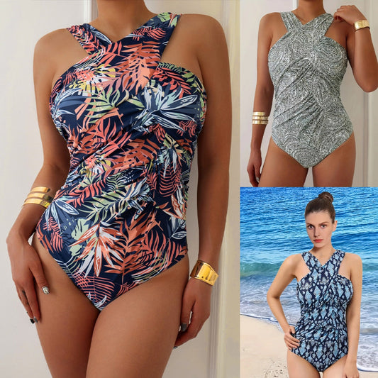 Sommer Badeanzug Elegant Groß - IdealeKleiden