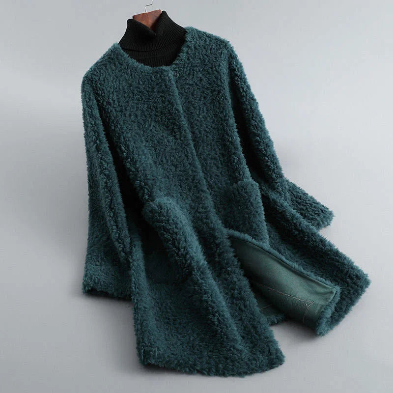 Veste d'hiver en polaire douillette femme