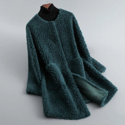 Veste d'hiver en polaire douillette femme