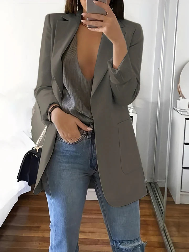 Blazer oversize décontracté style Lyra