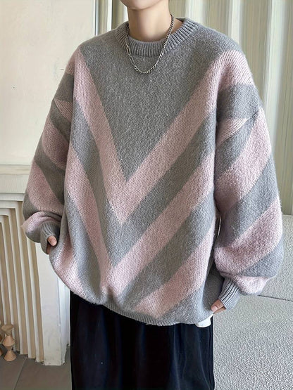 Pull moderne pour homme style décontracté