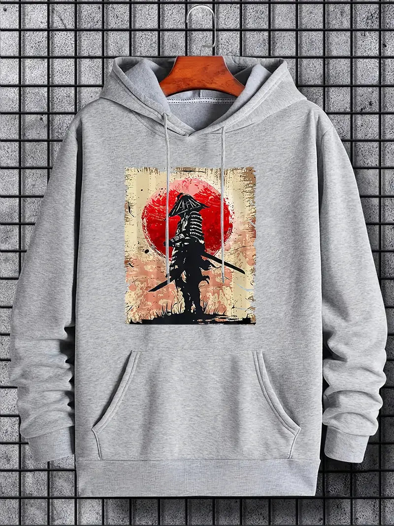 Sweat à capuche homme motif Ninja stylé