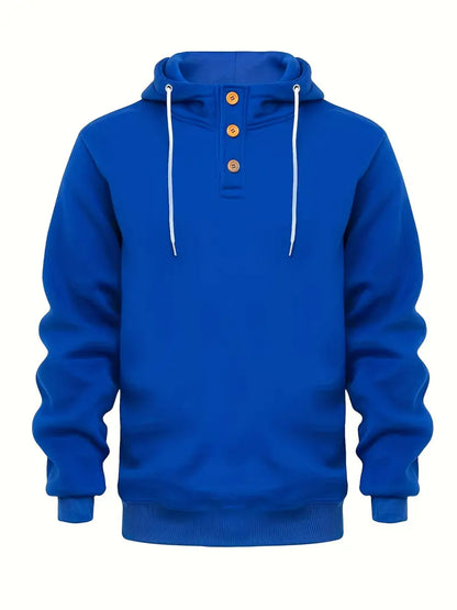 Hoodie homme manches longues chaud moderne