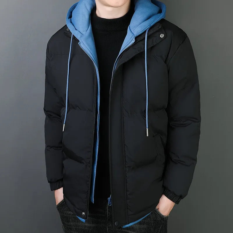 Herren Winterjacke Warm Winddicht - IdealeKleiden