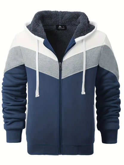 Pull Homme Chaud Doublé Capuche
