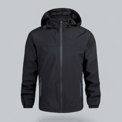 Veste d'extérieur pour homme imperméable coupe-vent
