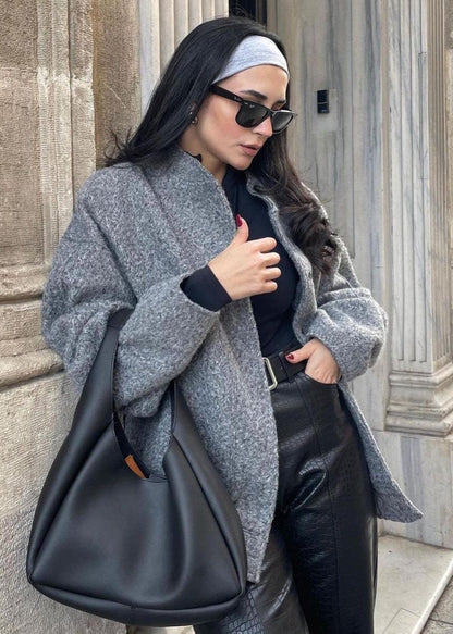 Veste élégante en bouclé classique