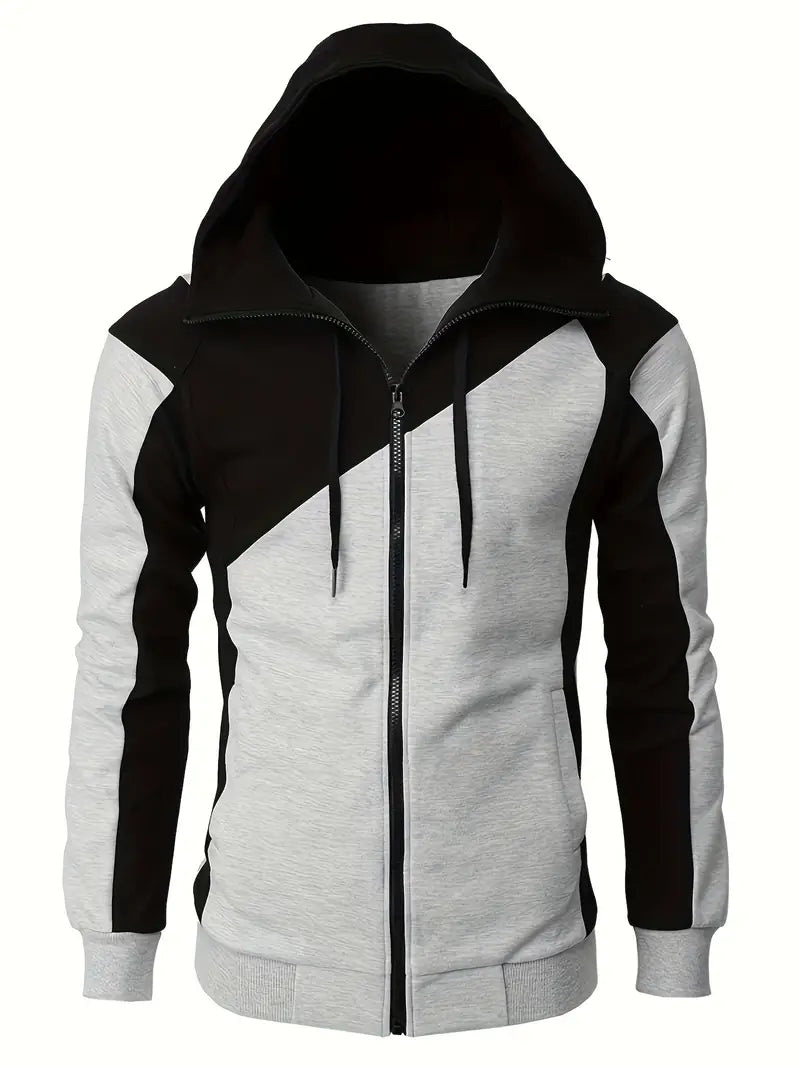 Hommes Hoodie manches longues sportif moderne