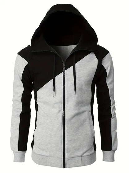 Hommes Hoodie manches longues sportif moderne