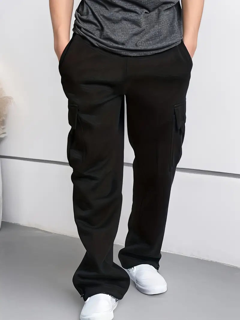 Pantalon Cargo Homme Multipoches Classique
